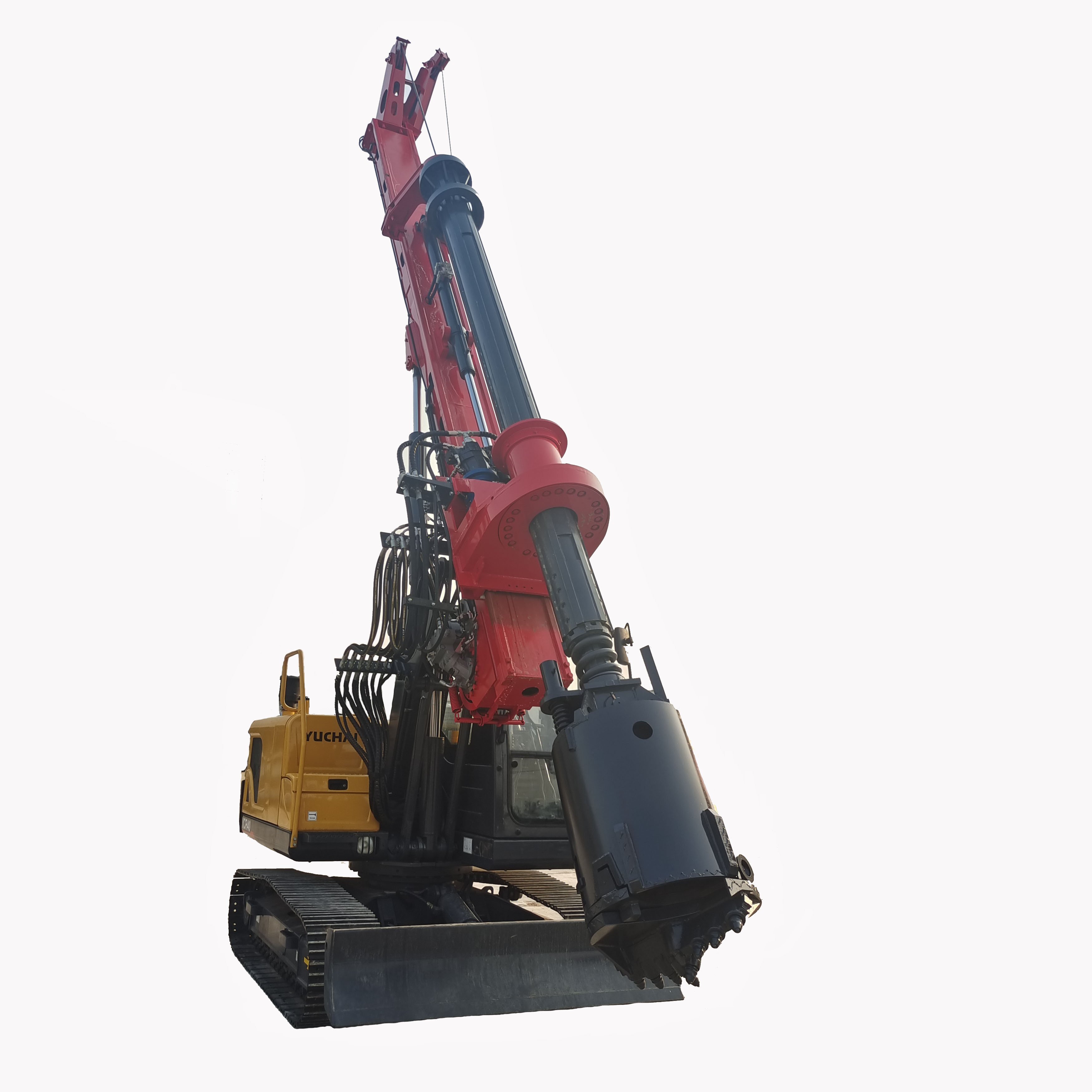 Manufacturer Of Portable Crawler Rotary Pile Driver Micro Pile Drilling Rig For Construction Work