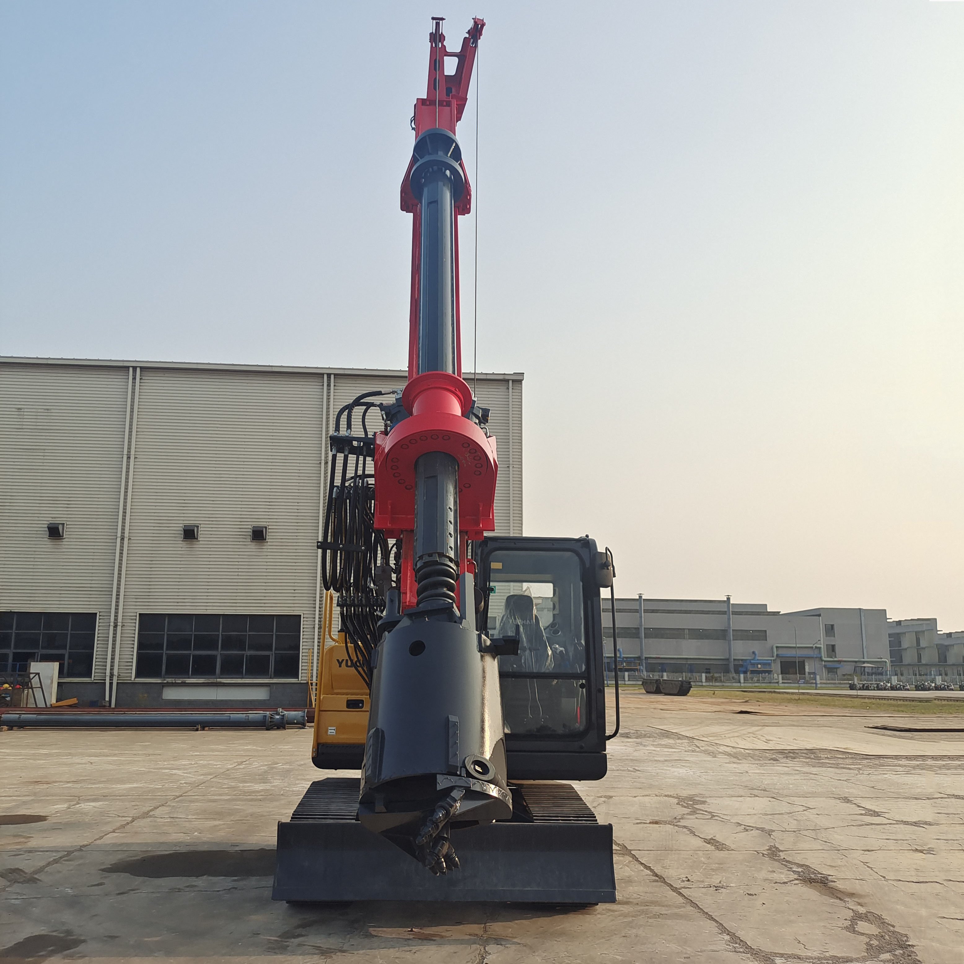 Manufacturer Of Portable Crawler Rotary Pile Driver Micro Pile Drilling Rig For Construction Work