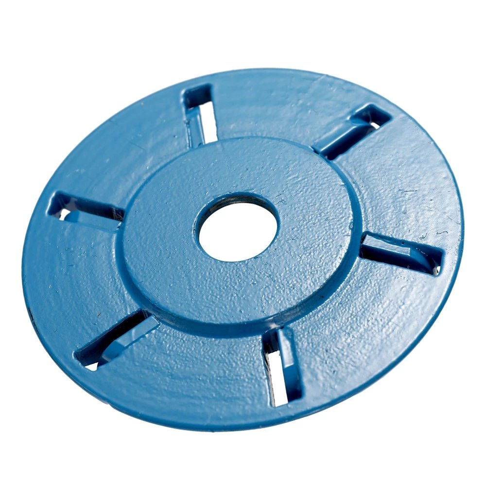 90mm Six Teeth Power Wood Carving Disc Tool Milling Cutter for 16mm / 22.23mm Bore Aperture Angle Grinder Milling Cutter Flat