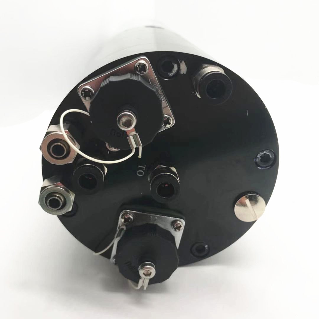 DECI atc spindle 5.5kw HSK32E-ER20 60000rpm water cooling and drilling routing spindle motor for engraving machine equipment