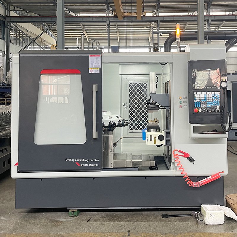CNC Turret Twelve Spindles Compound Tapping Drilling Milling Machine With 12 Tools meet the processing needs different product