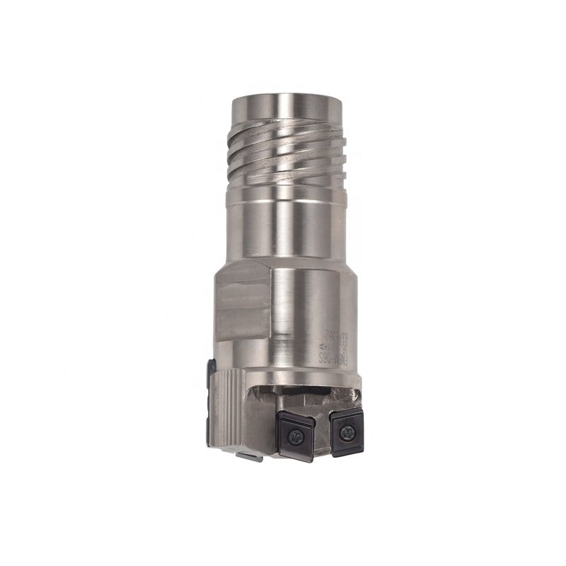 Single tube BTA drilling tool deep hole index gun drill BTA head with inserts