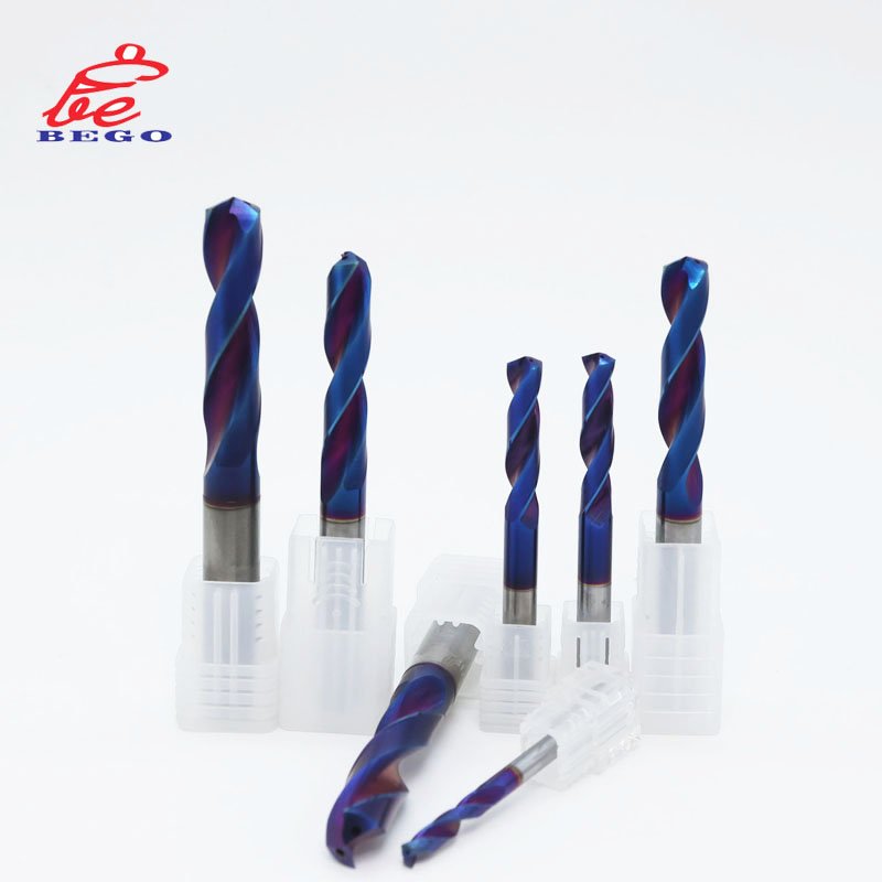 HRC65 Carbide Drilling Tools HRC65 Carbide Drilling Tools 3d Coolant Hole Drill Bit