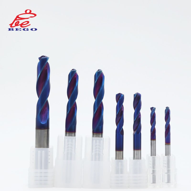HRC65 Carbide Drilling Tools HRC65 Carbide Drilling Tools 3d Coolant Hole Drill Bit