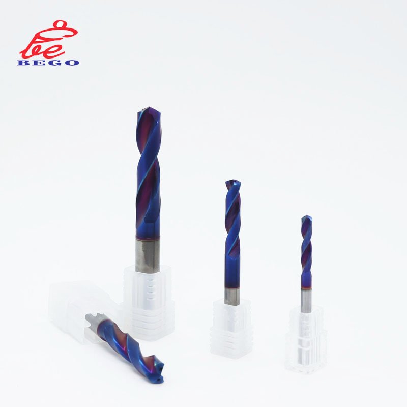 HRC65 Carbide Drilling Tools HRC65 Carbide Drilling Tools 3d Coolant Hole Drill Bit