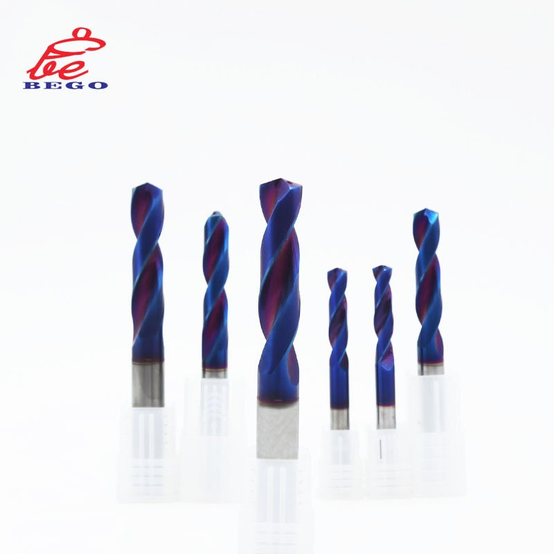 HRC65 Carbide Drilling Tools HRC65 Carbide Drilling Tools 3d Coolant Hole Drill Bit