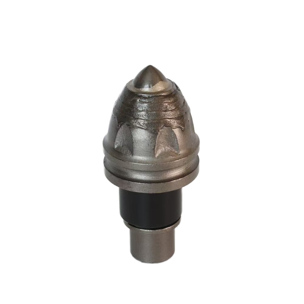 Round Shank Carbide Bullet Teeth Conical Auger Bit Wearing Chisel Drilling Boring Teeth
