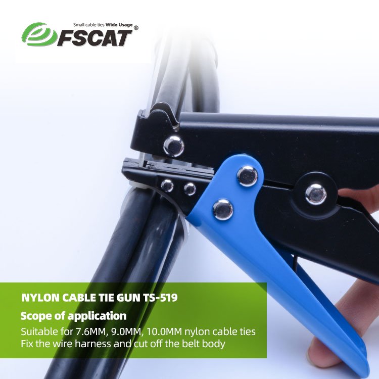 Fscat Manual Hand Tools Cable Harness Tool for Tying and Organizing Cable Management