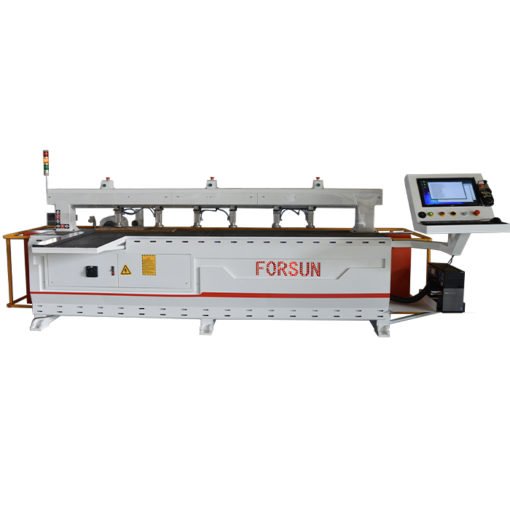 6 Sides CNC Wood Hole Boring Drilling Machine