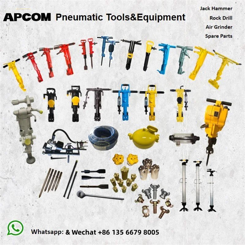 APCOM YT 28 pusher mine bore small airleg handheld hand held mining pneumatic jack hammer rock drill prices equipment kaishan