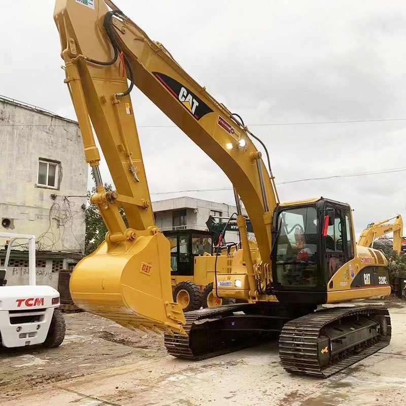 Caterpillar tracked 20ton used Cat 320 320C excavator second hand Cat 320D 320D2L earth moving digger CAT320 CAT320C for sale