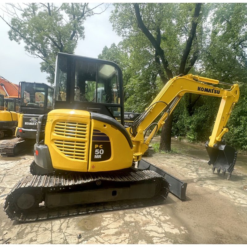 2022 machine 5 ton Japan 5ton DPF mini used excavator komatsu pc50mr 90% new good condition hydraulic crawler for sale