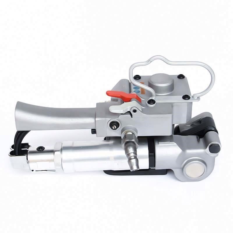 A19 Pet Plastic Belt Baling Press And High Tension Used Clothes Cotton Bales Heavy Duty Tools Air Pneumatic Strapping Machine