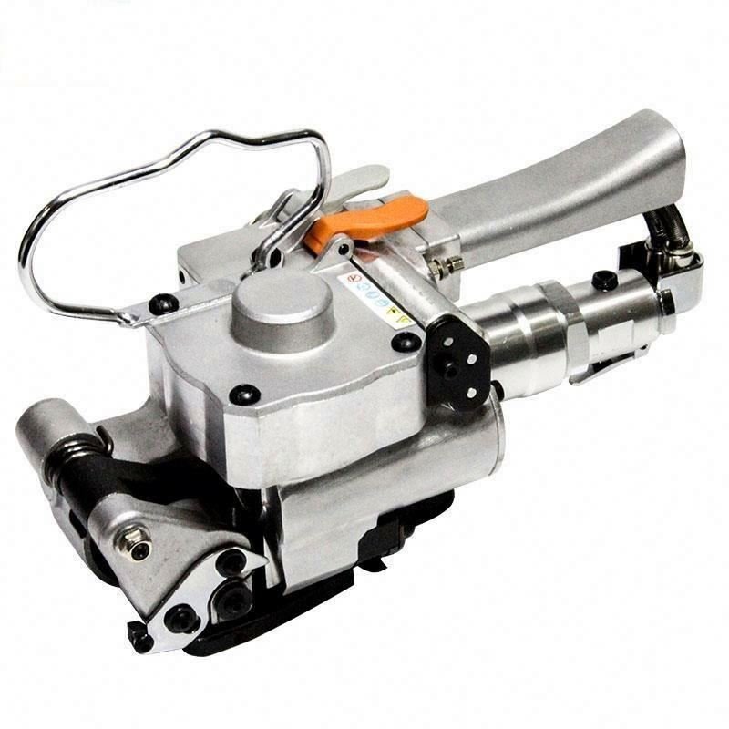 A19 Pet Plastic Belt Baling Press And High Tension Used Clothes Cotton Bales Heavy Duty Tools Air Pneumatic Strapping Machine
