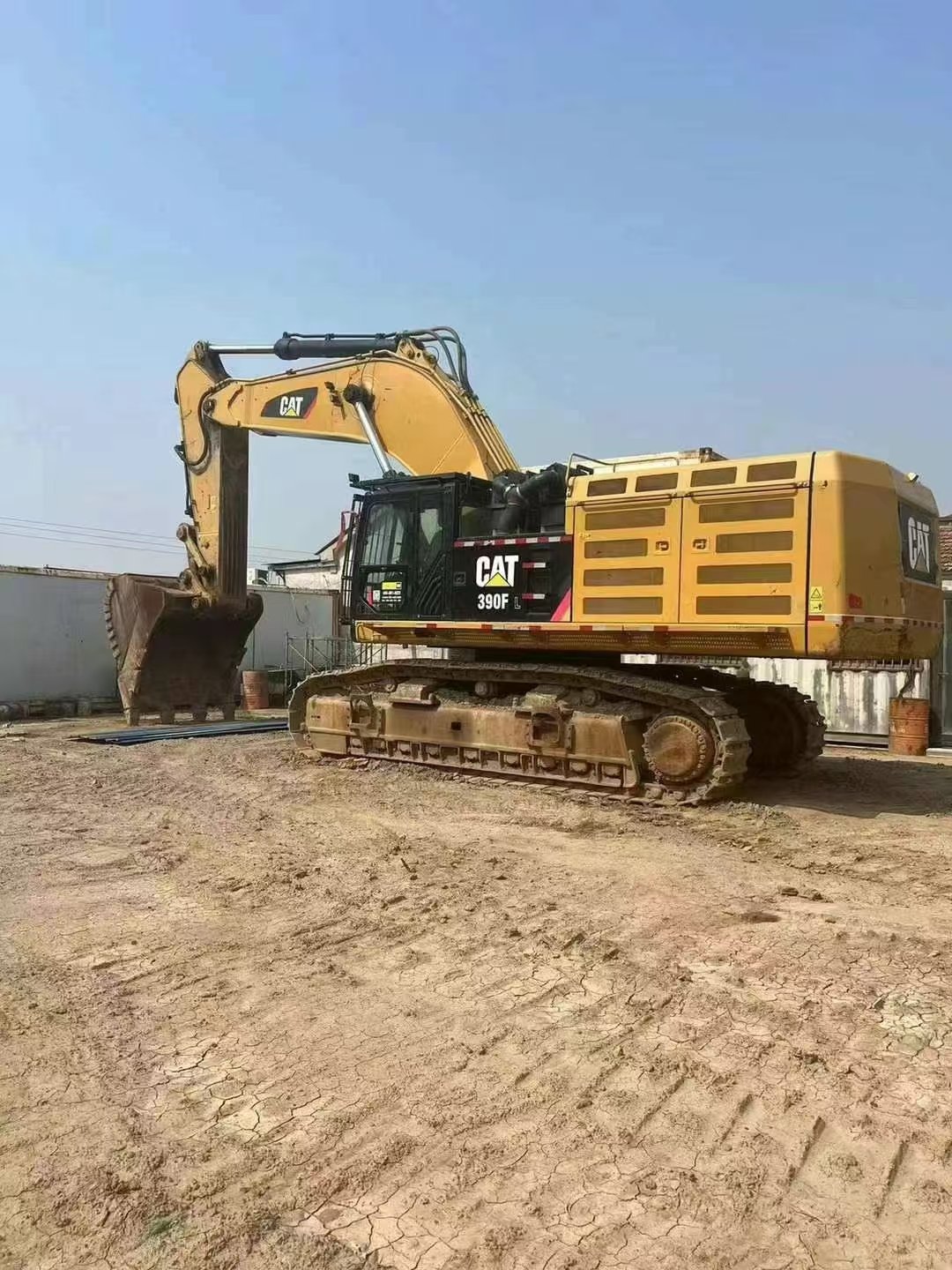 Used Caterpillar 390F hydraulic excavator large heavy construction machinery Cat390F excavator in very good condition for sale