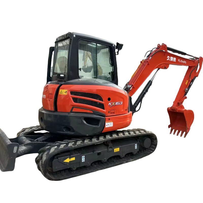 Used Construction Engineering Machinery Used Japan Mini Digger Kubota163 for sale