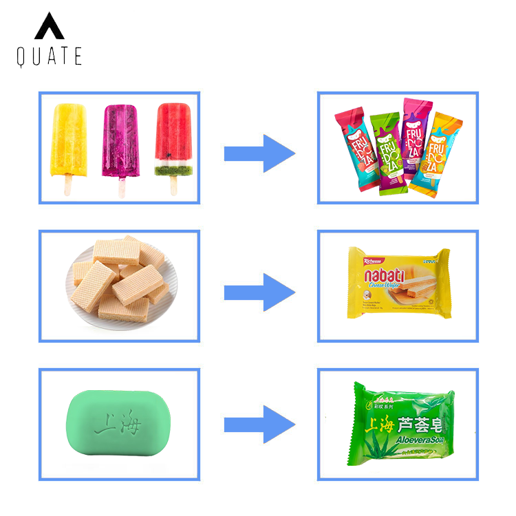 Full Automatic High Speed Horizontal Wrapper Pillow Packing Machine for bath soap toilet soap packaging machine
