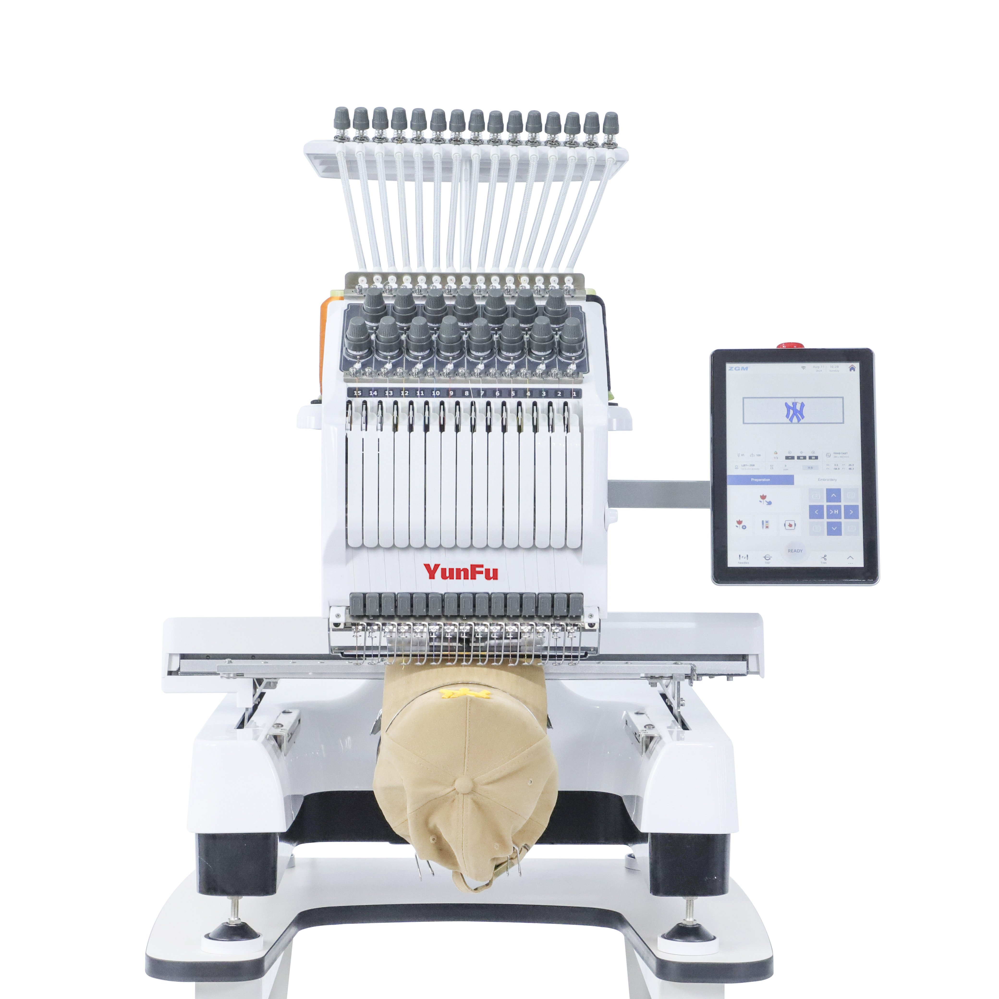 Yunfu Automatic Embroidery Machine High Quality User-Friendly for Home Use Compatible with Brother Tajima for Retail Print Shops