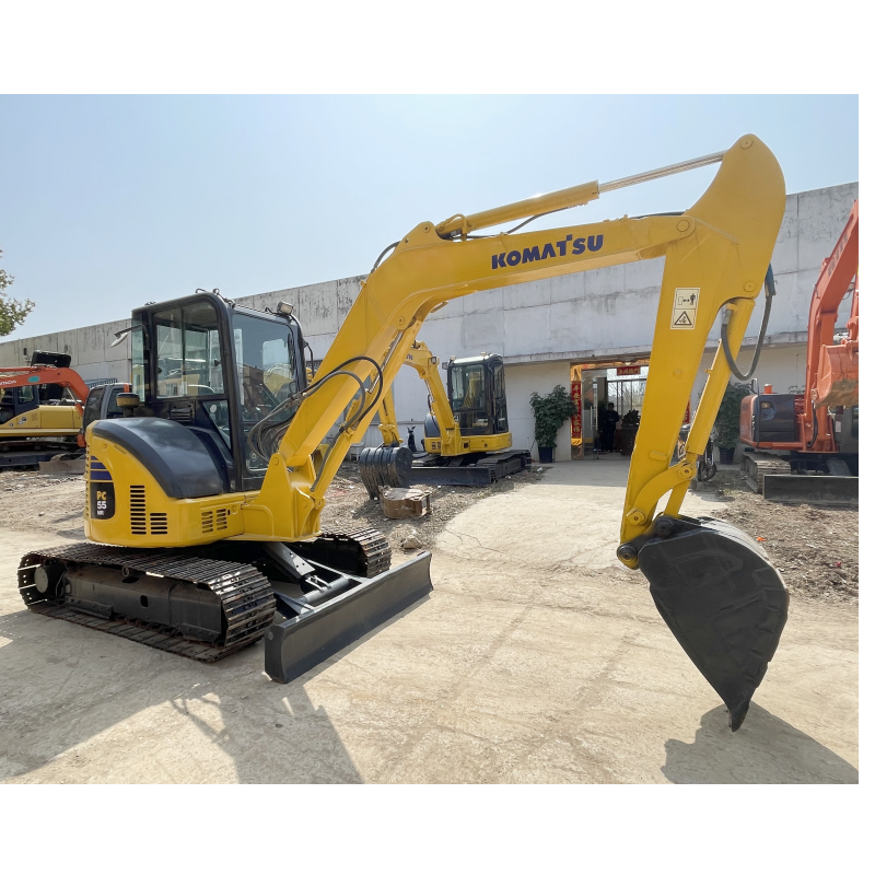 2022 machine used excavator komatsu pc55mr for sale hydraulic crawler 5.5 ton good condition DPF 90% new mini Japan 5.5ton