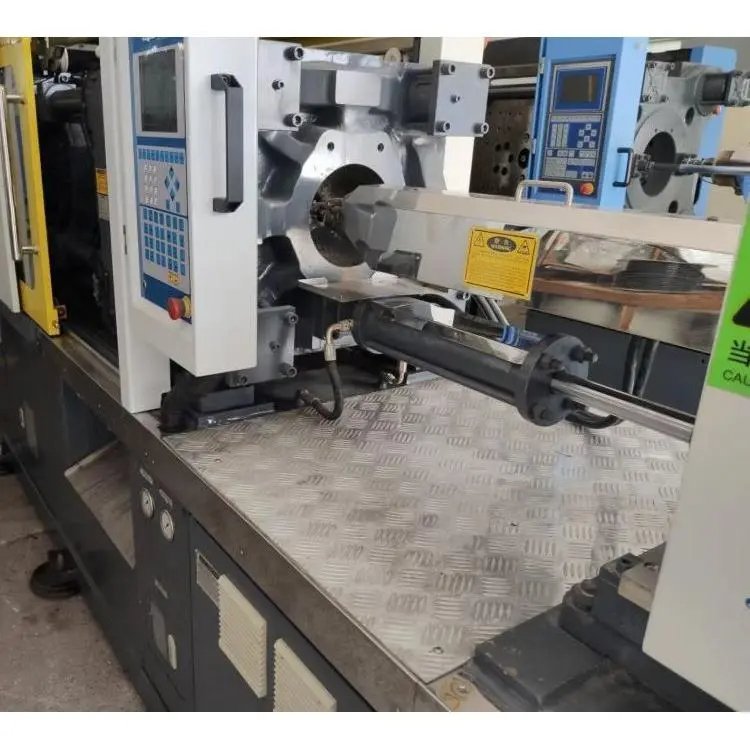 128 Ton Hydraulic Injection Molding Machine Horizontal Style for Manufacturing Plant with Core Components Screw Pump Motor PLC