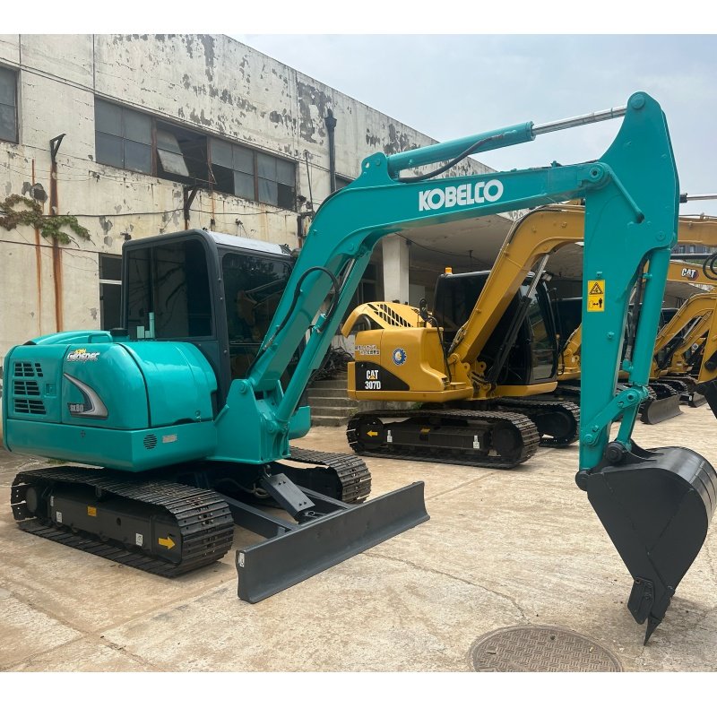 Hot sale used excavator KOBELCO SK60 good quality high performance 6 ton EPA CE digging machine low price
