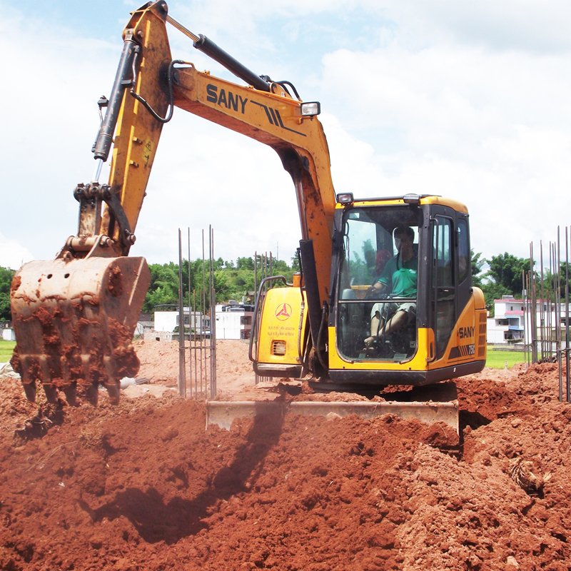 Sany Sy65 Sy75 Sy80 Sy95 Small Excavation Machine Crawler Excavator Road Construction Small Excavator