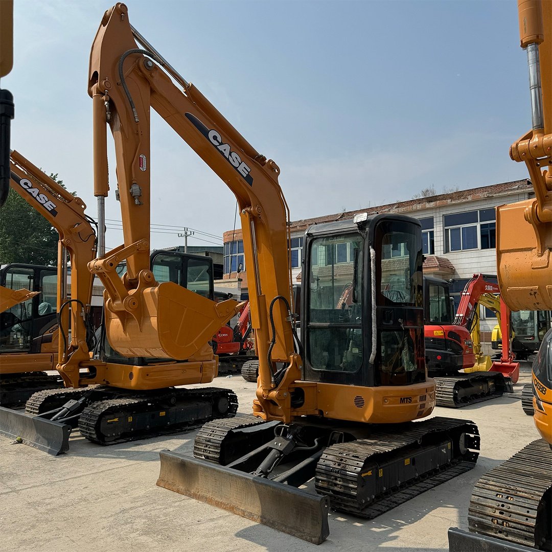 High Quality Used 5.5ton CX55B Crawler Excavator Low Fuel Consumption Original CASE CX55B 55 Digger for Sale