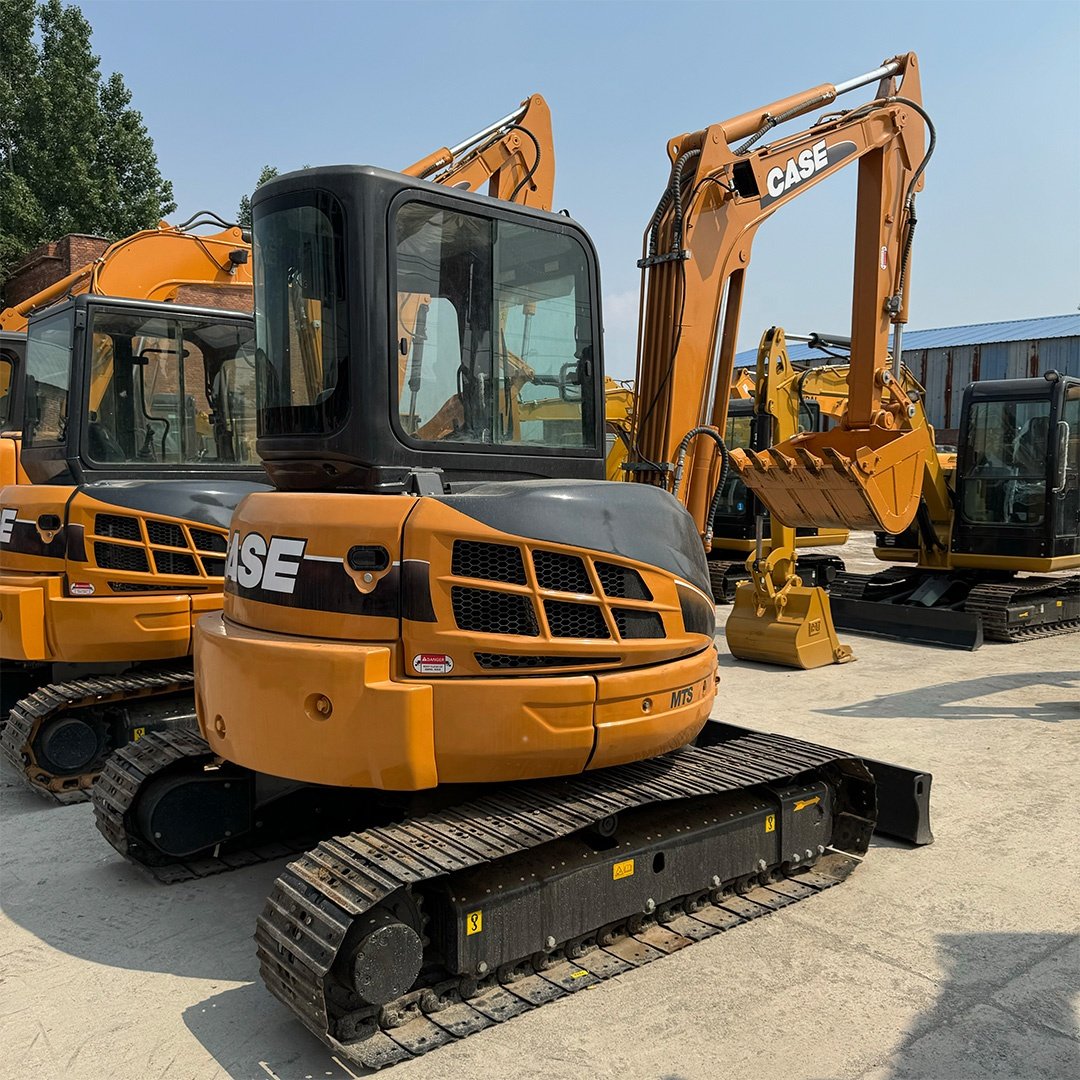 High Quality Used 5.5ton CX55B Crawler Excavator Low Fuel Consumption Original CASE CX55B 55 Digger for Sale