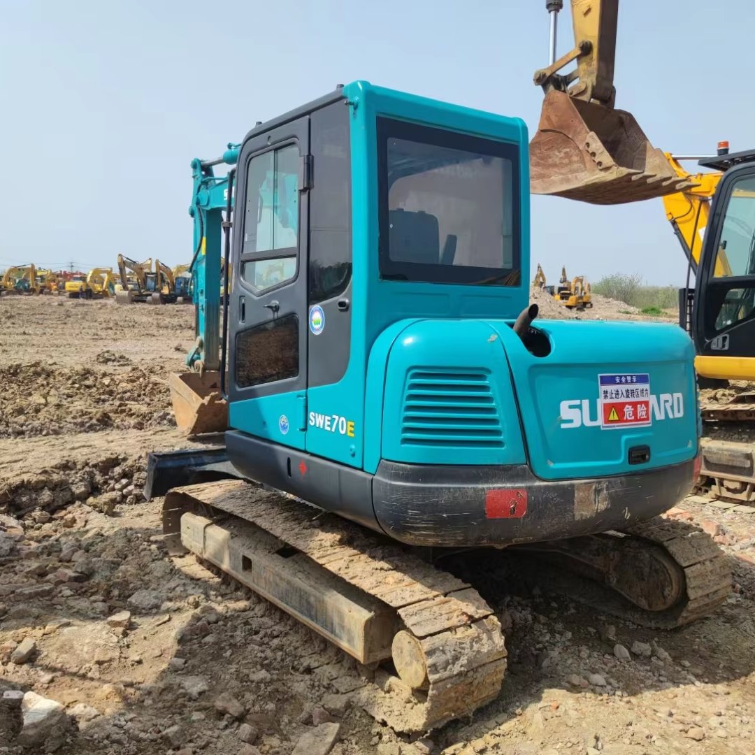 hot sale backhoe digger SUNWARD Used Machinery SWE70E SWE 70 Used Excavator Machine Original Mini China Brand Excavator