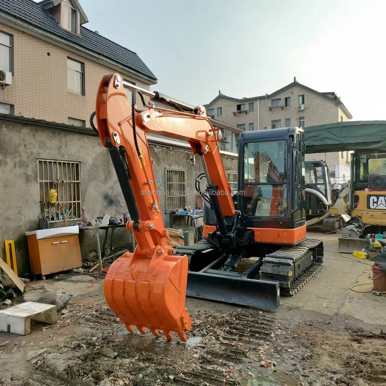 Used 5 Tons Hitachi 50 ZX50 ZX50U ZX50UR Small Excavator For Sale In China