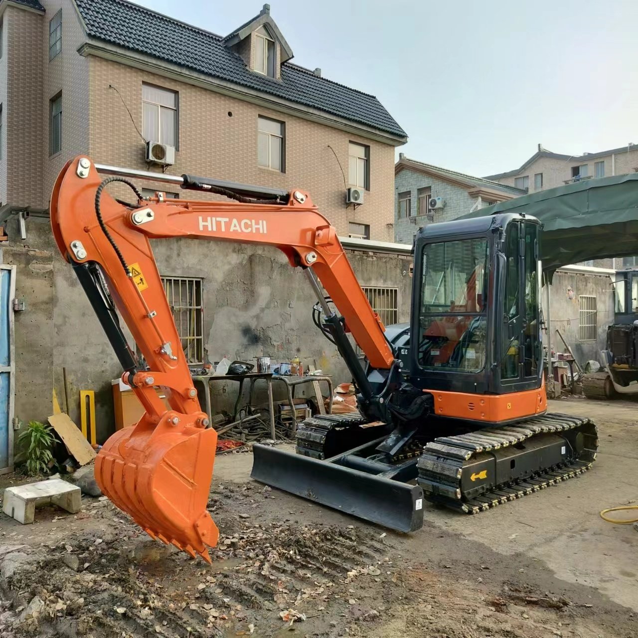 Used 5 Tons Hitachi 50 ZX50 ZX50U ZX50UR Small Excavator For Sale In China