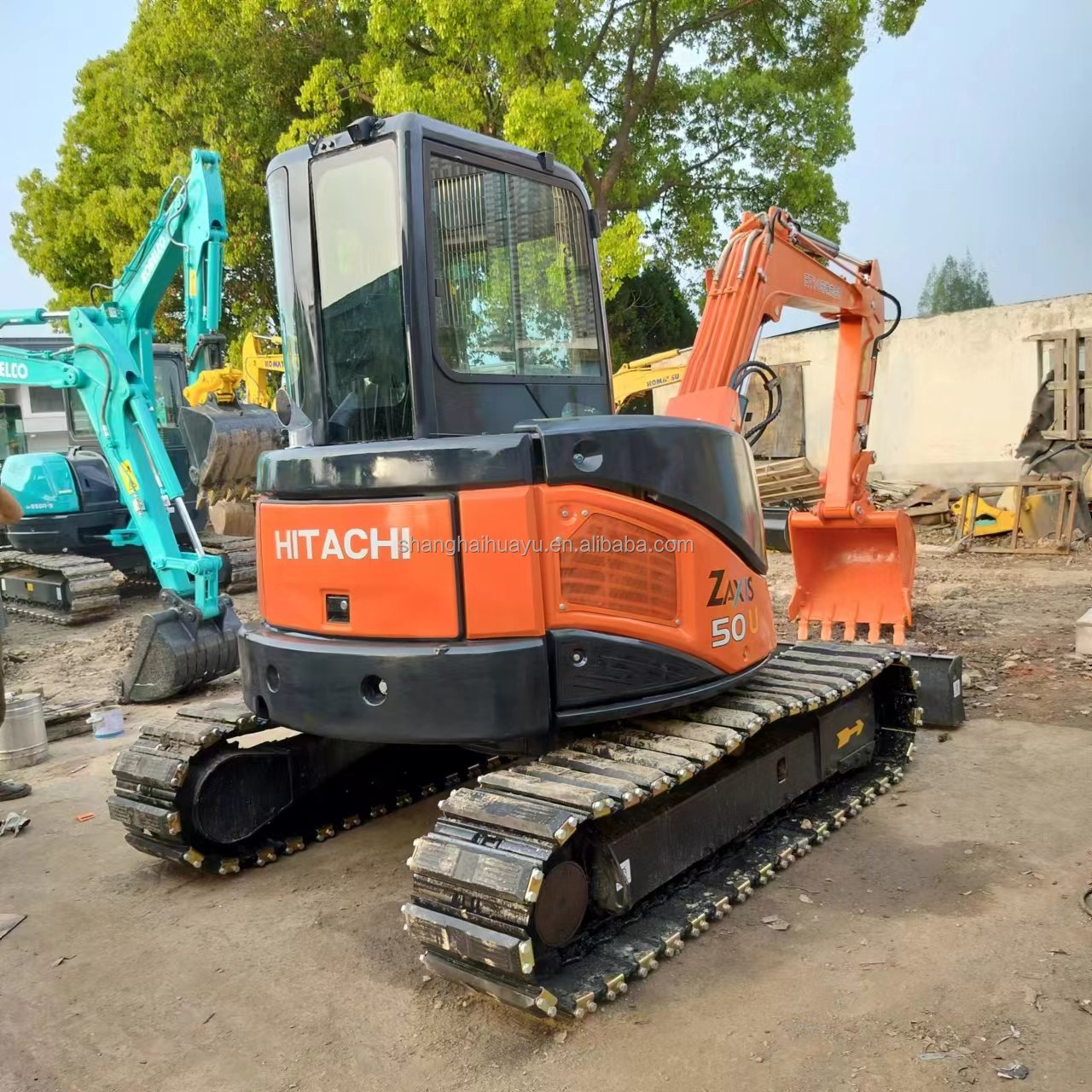 Used 5 Tons Hitachi 50 ZX50 ZX50U ZX50UR Small Excavator For Sale In China