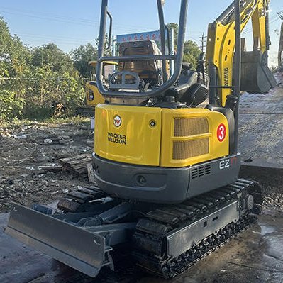 Wacker Neuson Ex17 Mini Excavator Original German Import 1 Ton Operating Weight Used Agricultural Machinery Low Price Sale