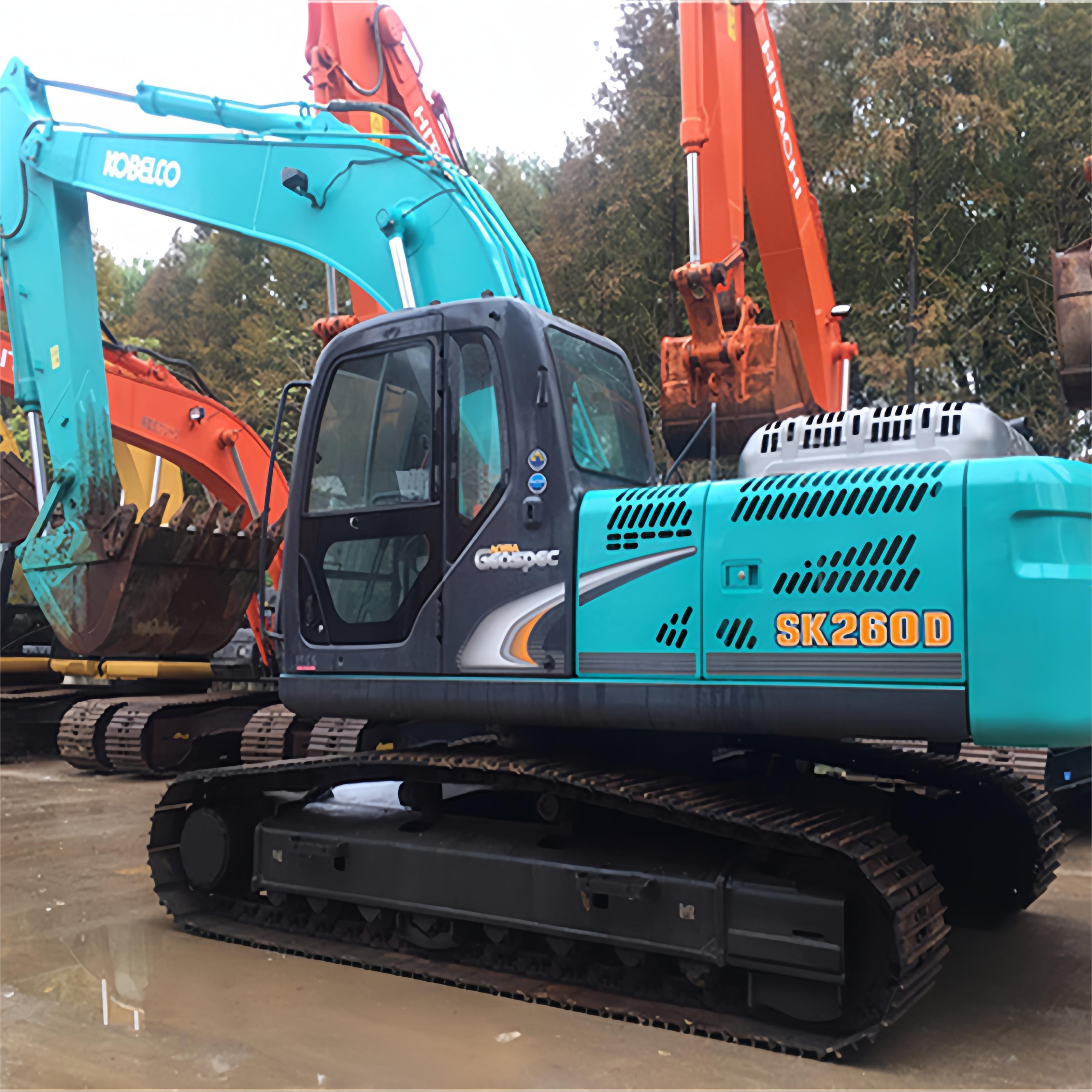 Factory Wholesale Low Price used KOBELCO SK260D Excavator Digger SK260D Excavators for Sale