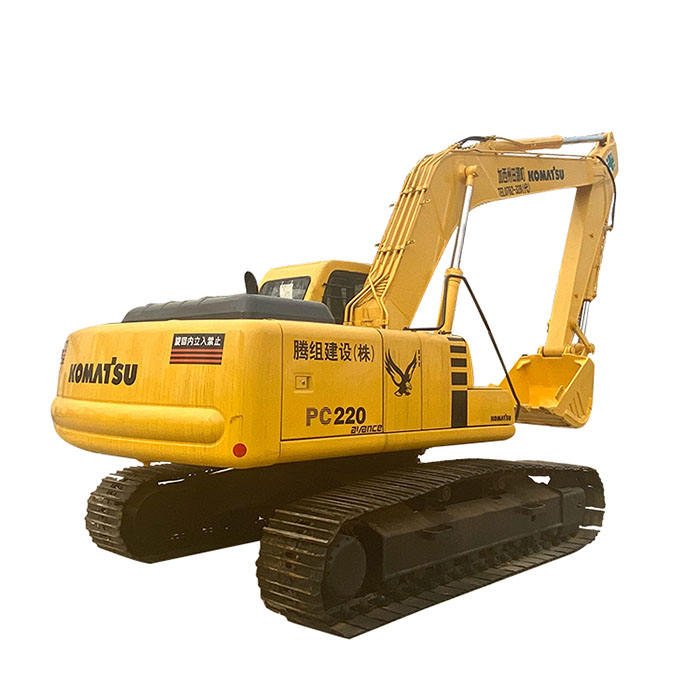 Factory Sale Used Komatsu PC220 Excavator Machinery Original Japan Core Component Engine Cheap Used PC220 Crawler Excavators