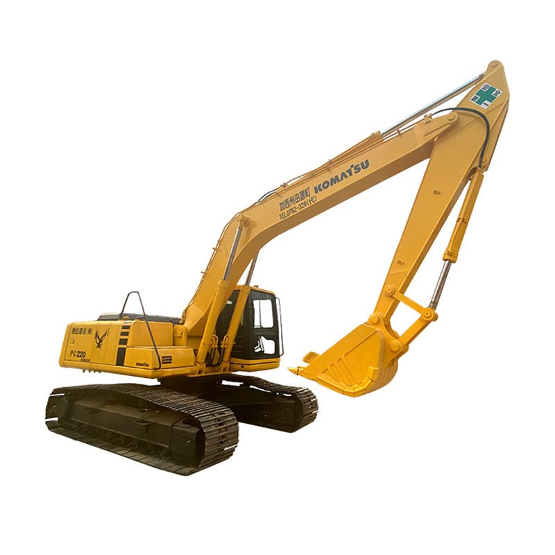 Factory Sale Used Komatsu PC220 Excavator Machinery Original Japan Core Component Engine Cheap Used PC220 Crawler Excavators
