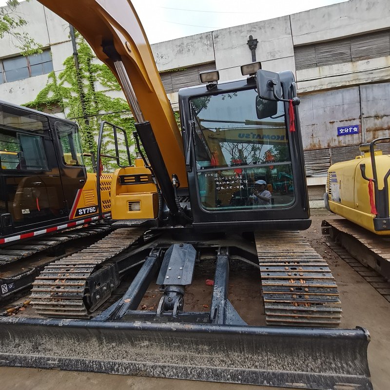 Excellent condition and cheap price second hand SANY SY75C excavator Low working hours used SANY SY75C excavator for sale