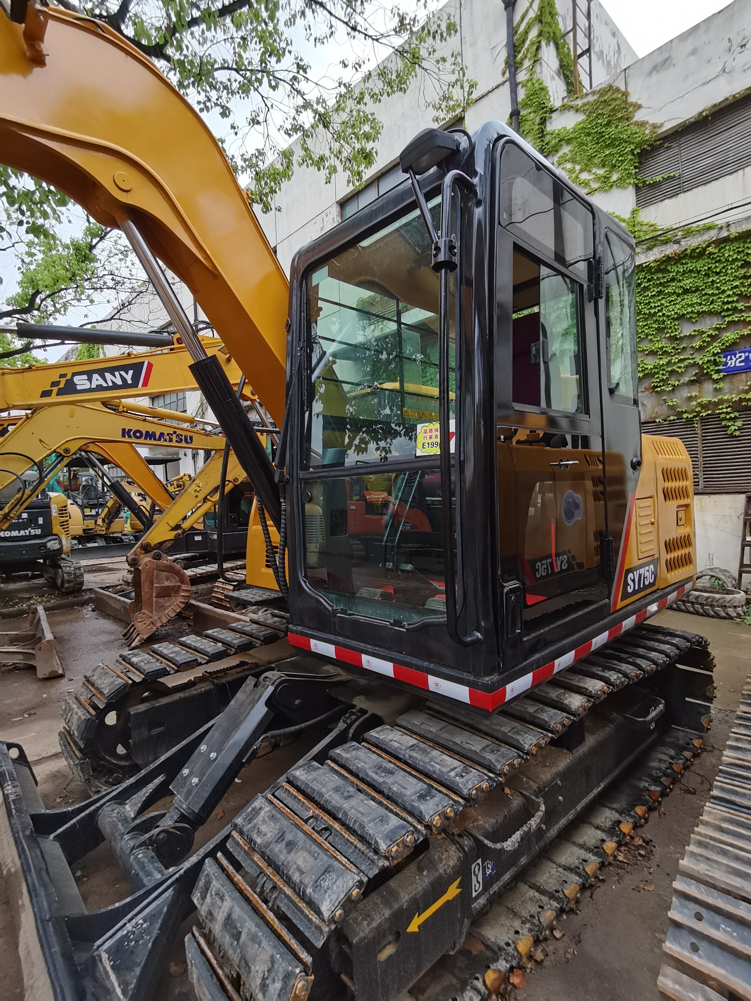 Excellent condition and cheap price second hand SANY SY75C excavator Low working hours used SANY SY75C excavator for sale
