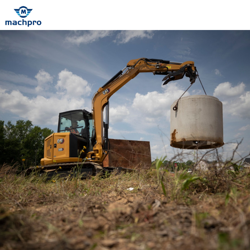 CATERPILLAR 305.5E2 EXCAVATOR 5 TON LIFTING CAPACITY FOR EFFICIENT MATERIAL HANDLING