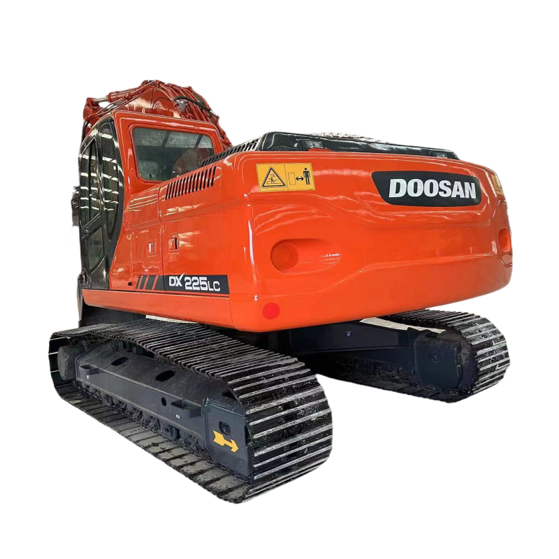 Original 23ton Doosan DX225 hydraulic secondhand large Building Machinery excavators used Doosan225 heavy digger
