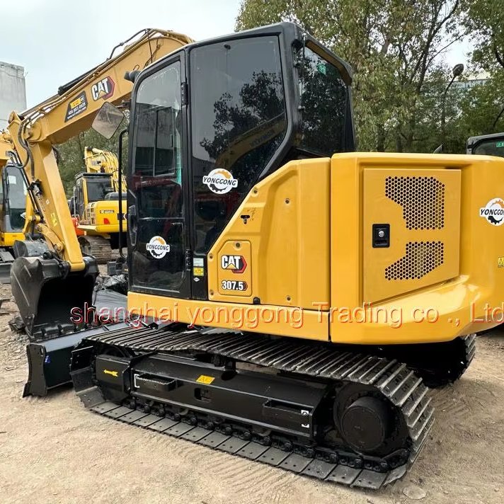 High Quality Hot Sale Used Excavator Caterpillar CAT307.5 Good Performance Small Digger Machine