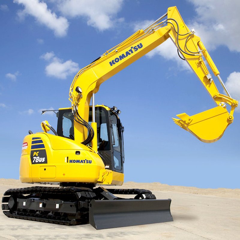 Used Japan Original 7ton Komatsu PC78US Excavator PC 30 40 55 60 70 78 90 110 120 130 200 220 300 hydraulic crawler excavator