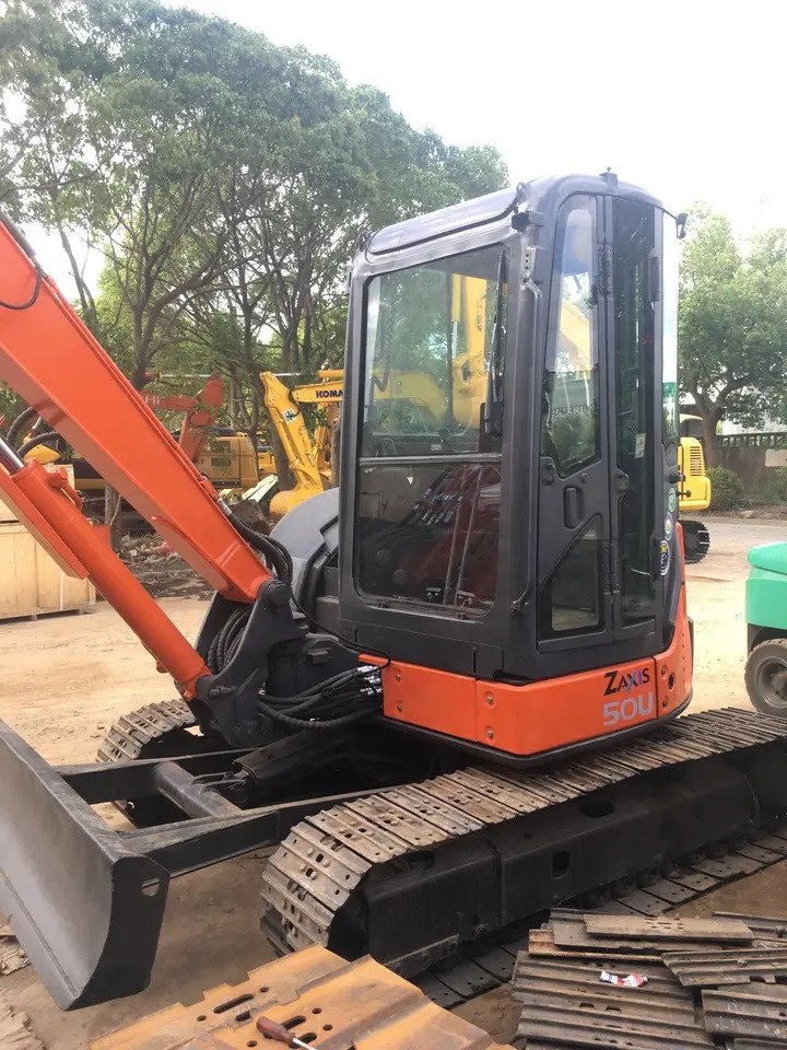 Hot selling Used 5 ton mini excavators zx50 hitachi excavator 3 ton 5 ton hitachi used machine in good condition for sale