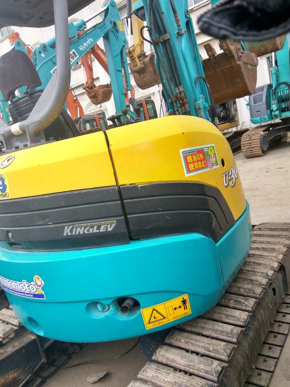 Japan original used Kubota U30/U40/U48/U55 micro mechanical hydraulic crawler used 3 tons excavator