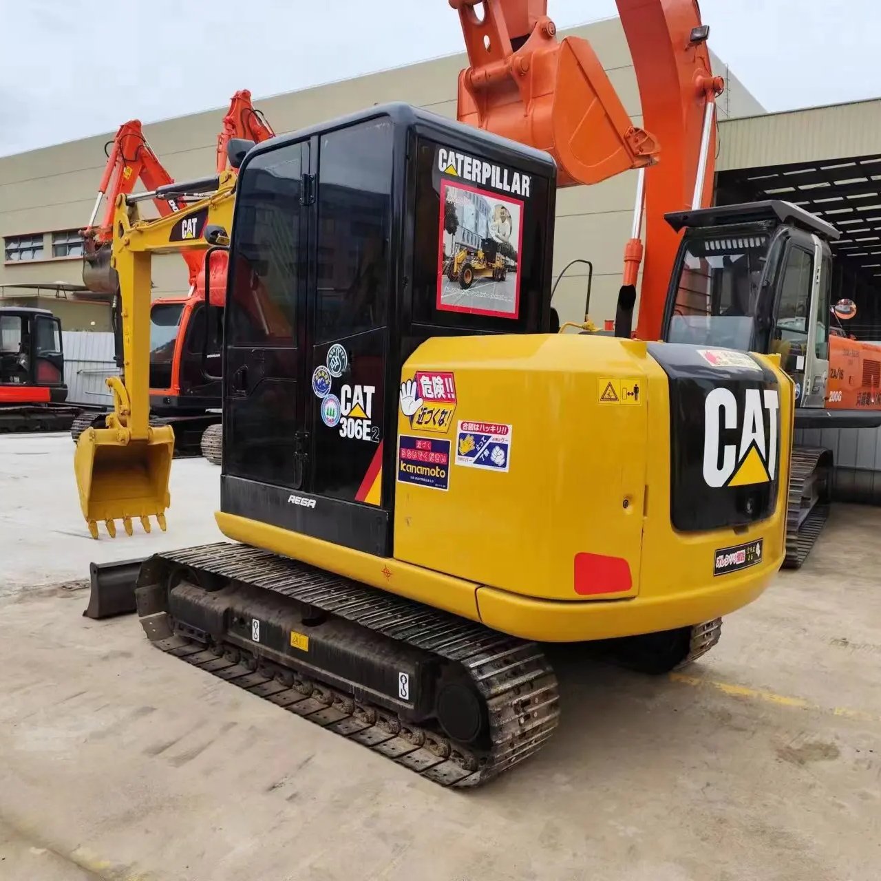 Origin Japan Used Small Excavator Cat 306E Caterpillar Cat 306E 6 tons Mini Excavator Machine for Sale