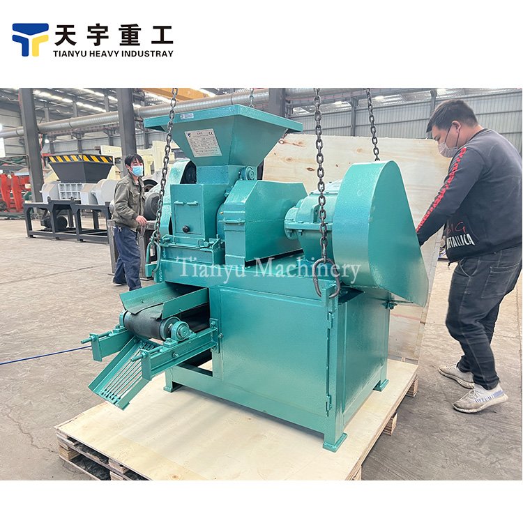 Professional Automatic Used Coal Ball Press Charcoal Various Shape Shape Briquette Making Machine Coal Sludge Ball Press Machine