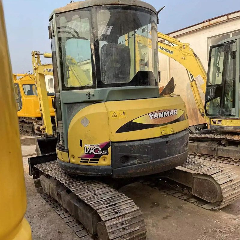 Japan Original Used Yanmar Mini Excavator Yanmar VIO55 Second Hand Condition Small Excavator Used Yanmar Excavator VIO55