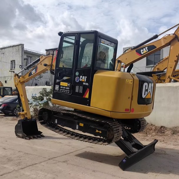 used CAT crawler excavator construction machinery CAT 305.5E2 305 306 307 secondhand used construction machinery for sale