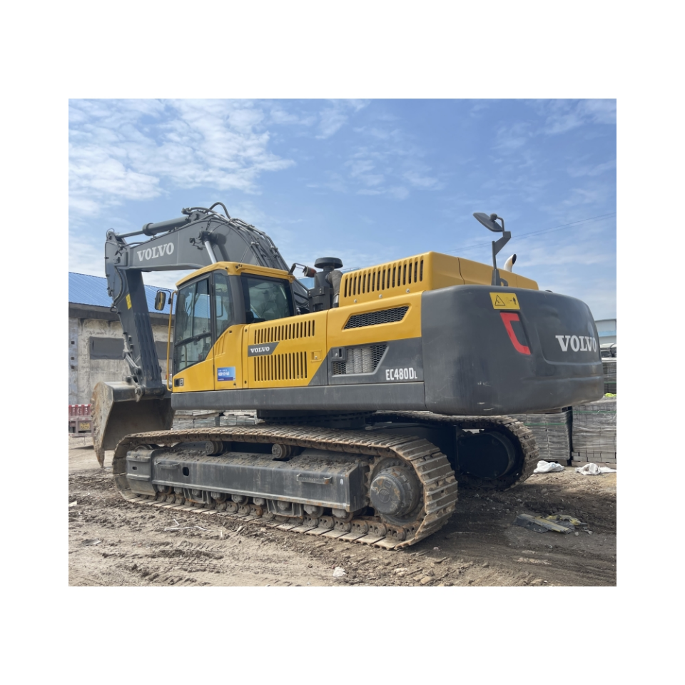 used excavator volvo ec480 for sale 90% new DPF Sweden good condition 48ton huge 2022 machine crawler digger