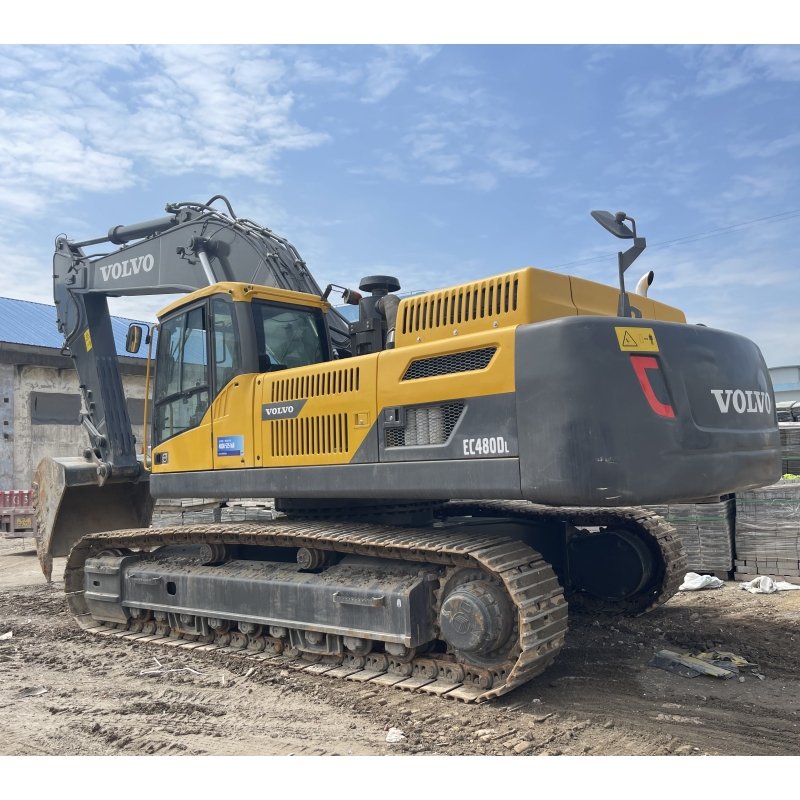 used excavator volvo ec480 for sale 90% new DPF Sweden good condition 48ton huge 2022 machine crawler digger